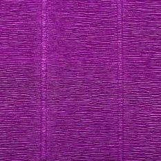 Бумага гофрированная Италия 50 см.* 2,5м. 140 гр. 993 фиолетовый  CR140/993