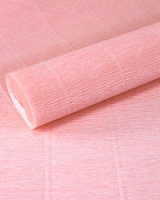Бумага гофрированная Италия 50 см.* 2,5м. 180 гр. 548 бледно-розовый  CR180/548