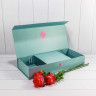 Коробка для цветов Прямоугольник с крышкой на магните 50*22,3*8,5 см. Тиффани  ТО-720546/5