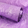 Бумага жатая влагостойкая Эколюкс 70 см.* 5 м. Светло-фиолетовая/серебро  EPES-СФ