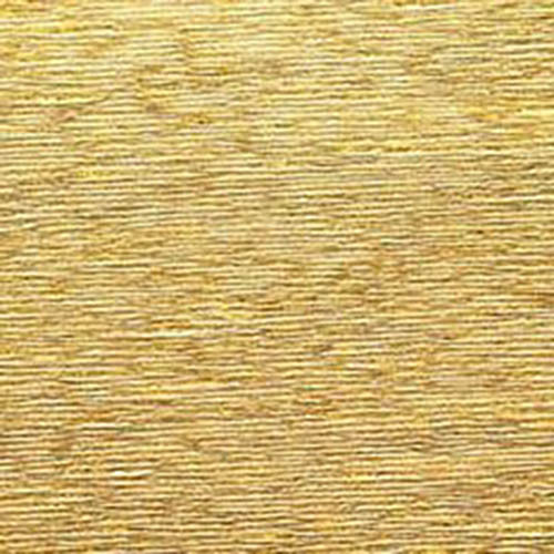 Бумага гофрированная Италия 50 см.* 2,5м. 180 гр. 801 металл золото  CR180/801