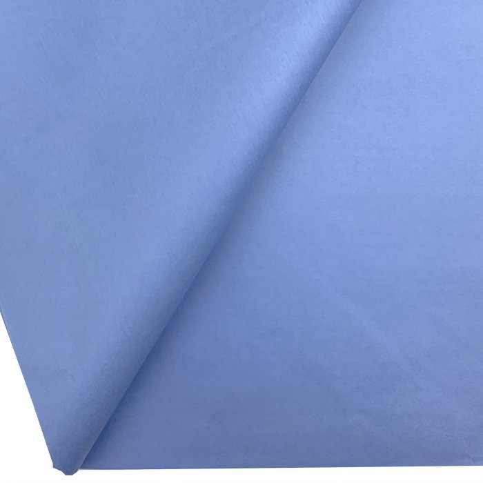 Бумага тишью для цветов Италия 50*76 см. 24 шт/уп. 021 Светло-голубая  F021A-FSC