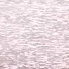 Бумага гофрированная Италия 50 см.* 2,5м. 140 гр. 969 бело-розовый  CR140/969