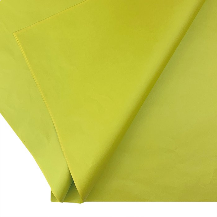 Бумага тишью для цветов Италия 50*76 см. 24 шт/уп. 031 Салатовая  F031A-FSC