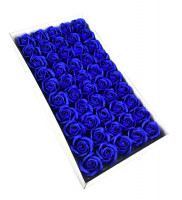 Мыльные розы 5 см. 50 шт/уп. Королевский синий  ХР-13