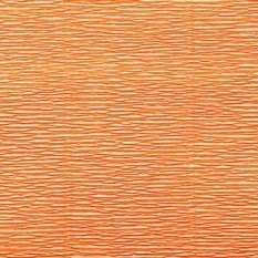 Бумага гофрированная Италия 50 см.* 2,5м. 180 гр. 581 оранжевый  CR180/581