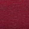 Бумага гофрированная Италия 50 см.* 2,5м. 180 гр. 588 темно-бордовый  CR180/588