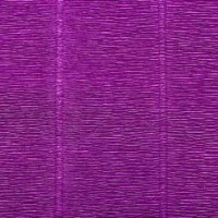 Бумага гофрированная Италия 50 см.* 2,5м. 180 гр. 593 фиолетовый  CR180/593