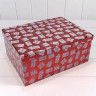 Набор коробок Прямоугольник 10 шт. 37,5*29*16 см. Подарки красный  ТО-730605/1637