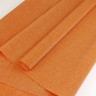 Бумага гофрированная Италия 50 см.* 2,5м. 180 гр. 610 темно-оранжевый  CR180/610